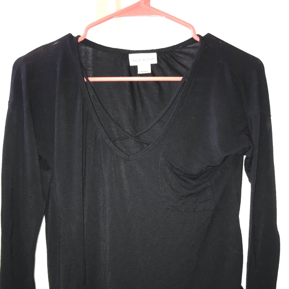 belle du jour black top